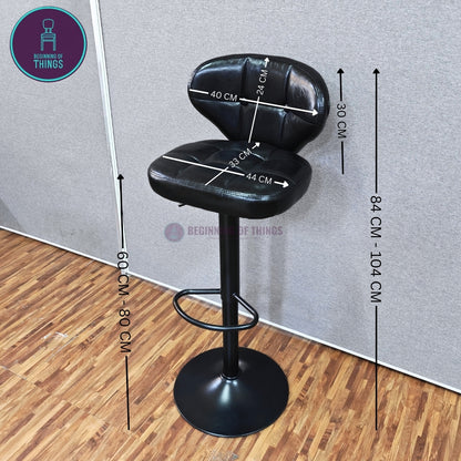 Buttoned Seat Bar Stool