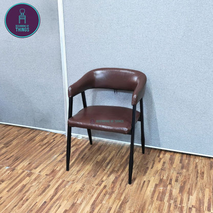 Cafe Chair with Armrest