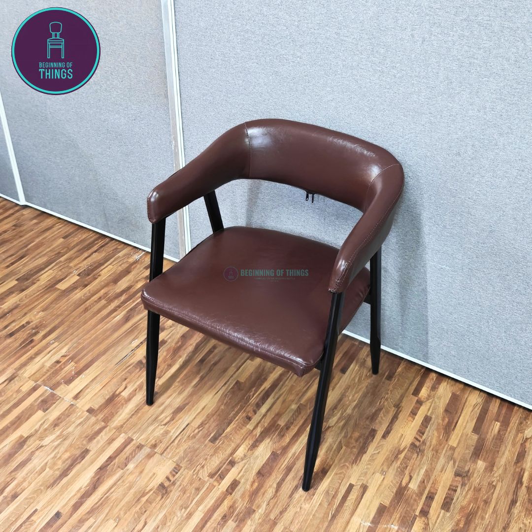 Cafe Chair with Armrest