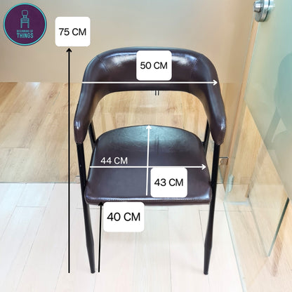 Cafe Chair with Armrest