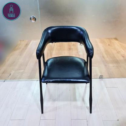Cafe Chair with Armrest