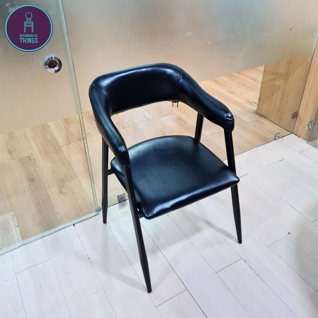 Cafe Chair with Armrest