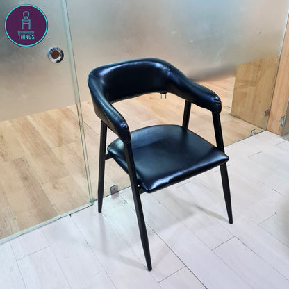 Cafe Chair with Armrest