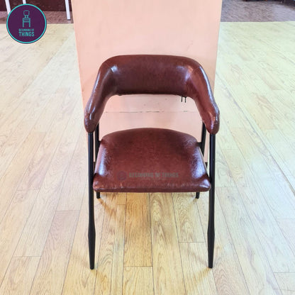 Cafe Chair with Armrest