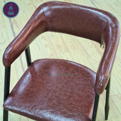 Cafe Chair with Armrest