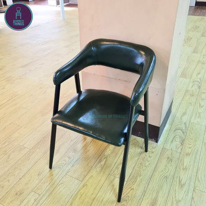 Cafe Chair with Armrest