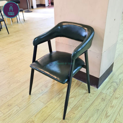 Cafe Chair with Armrest