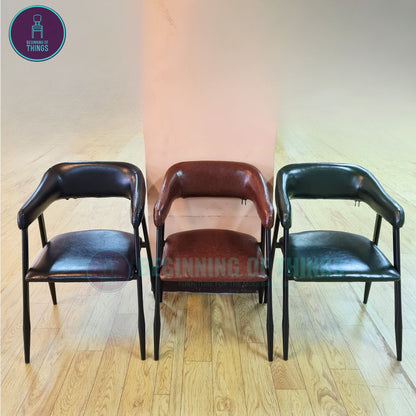 Cafe Chair with Armrest