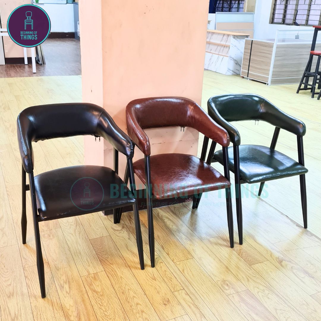 Cafe Chair with Armrest