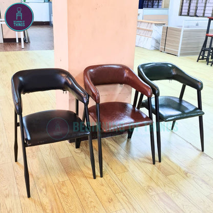 Cafe Chair with Armrest