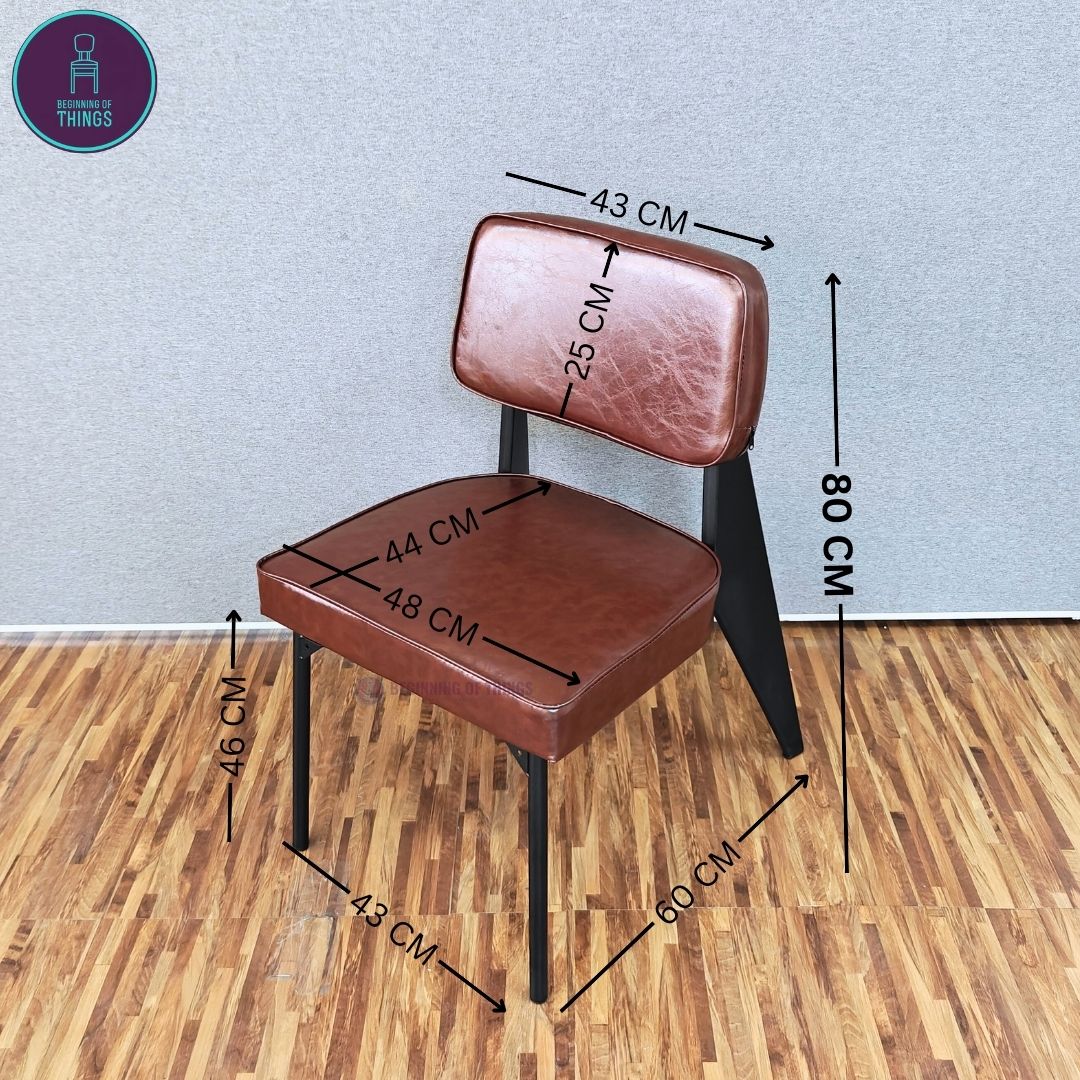 Cafe Chair Square Seat