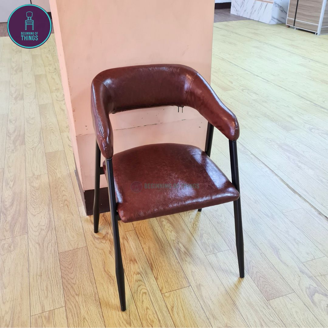 Cafe Chair with Armrest