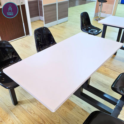 2 and 4-Seater Canteen Cafeteria Table and Chair Dining Set
