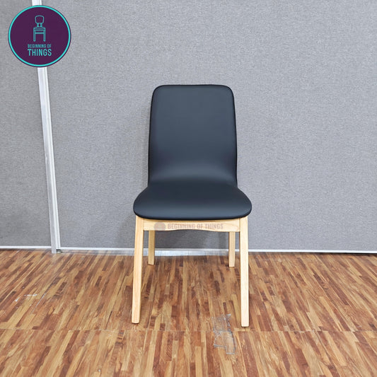 Continuous Seat Wooden Frame Dining Chair