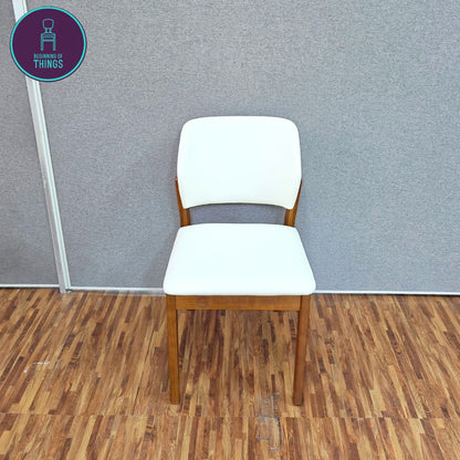 High Back Wooden Frame Dining Chair