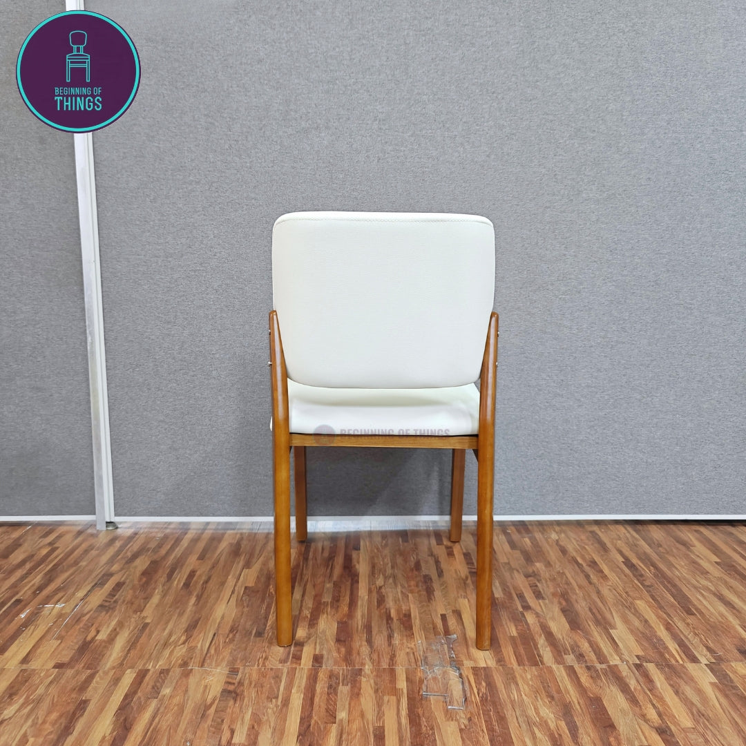 High Back Wooden Frame Dining Chair