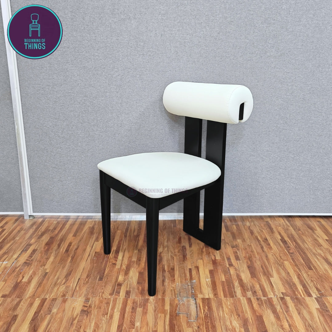 Throne Style Wooden Frame Dining Chair
