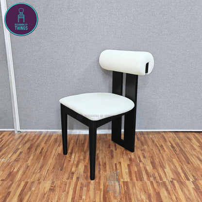 Throne Style Wooden Frame Dining Chair