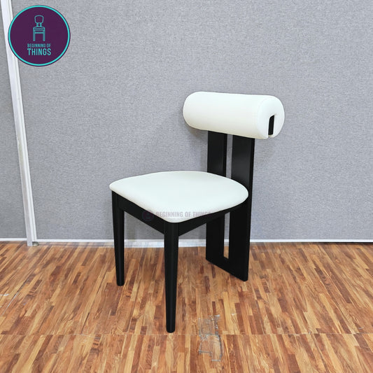 Throne Style Wooden Frame Dining Chair