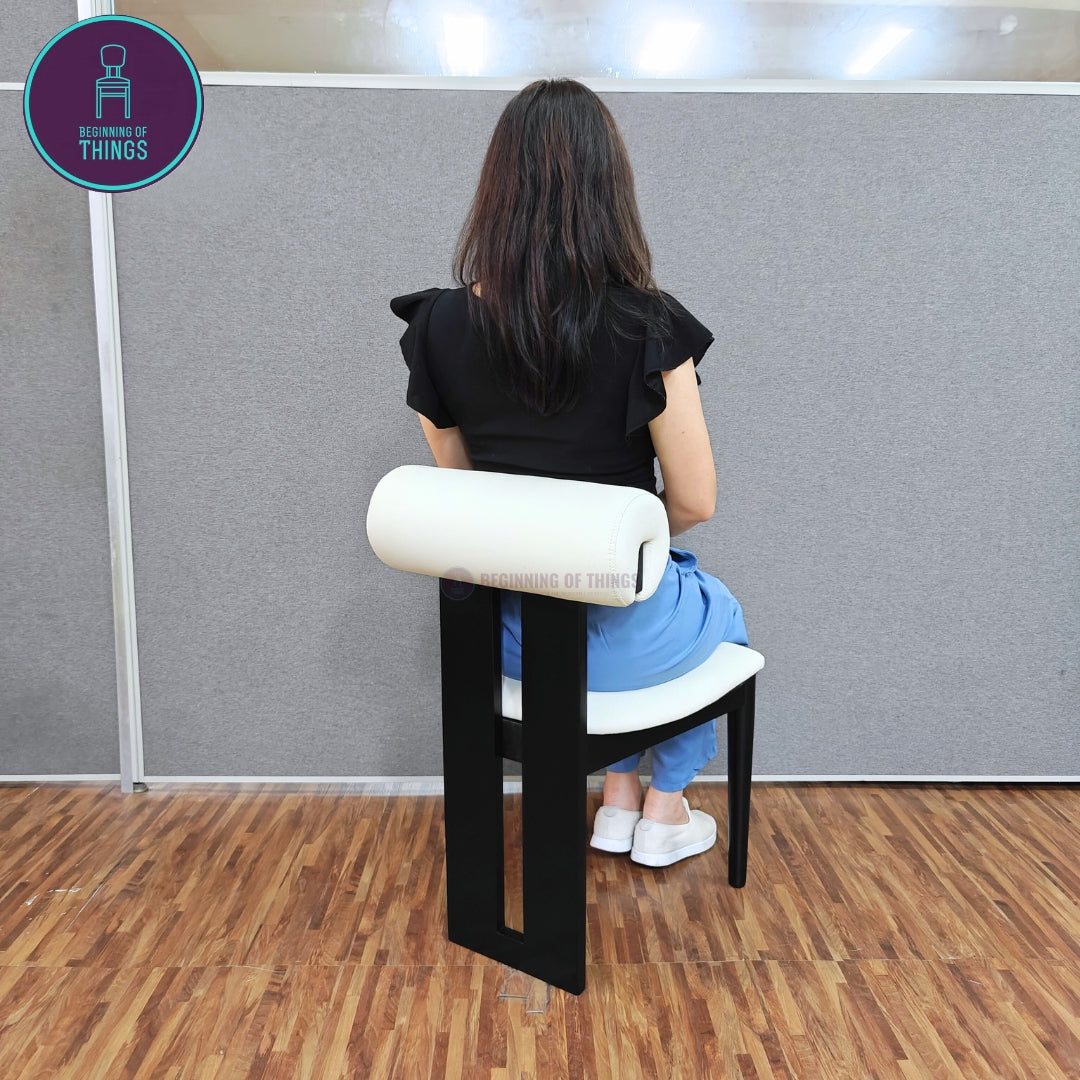 Throne Style Wooden Frame Dining Chair