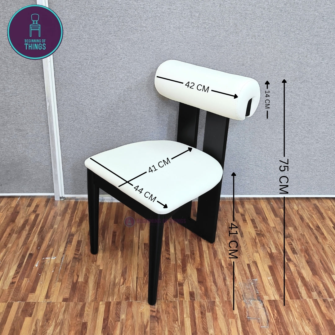Throne Style Wooden Frame Dining Chair