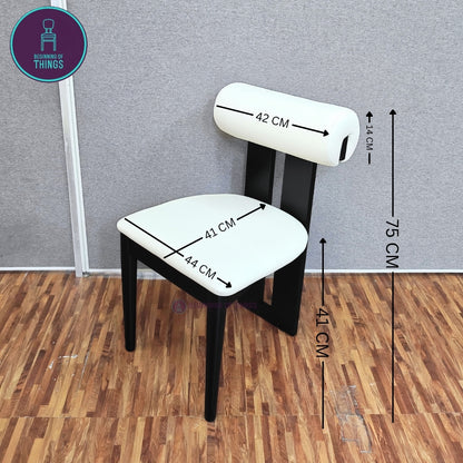 Throne Style Wooden Frame Dining Chair