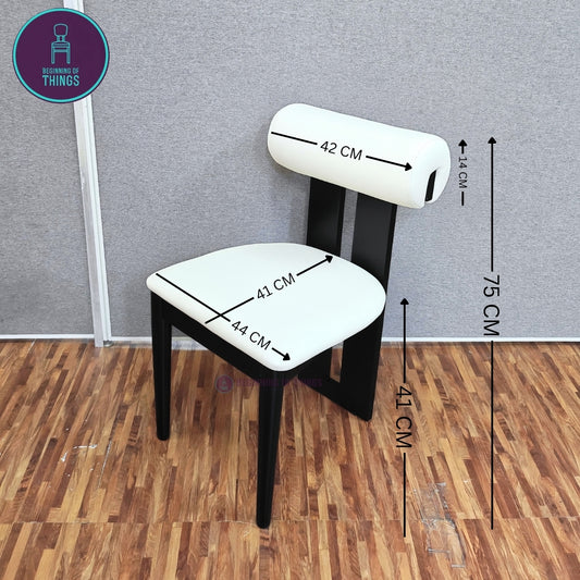 Throne Style Wooden Frame Dining Chair