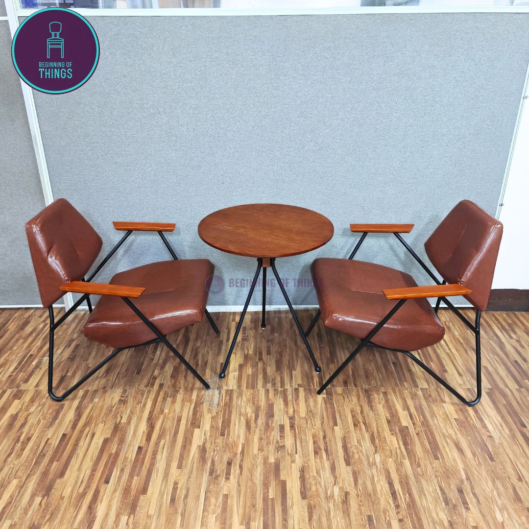 Cafe Lounge Table and Chair Set