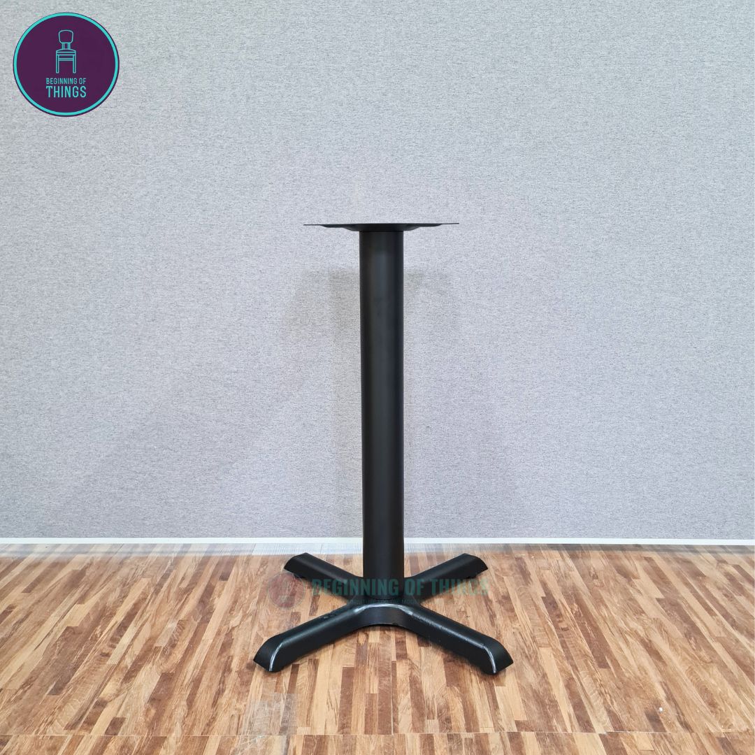 Smooth Cross Base Dining Table Leg