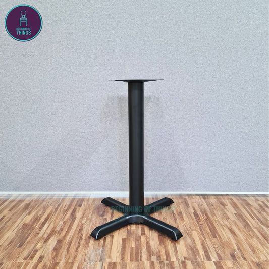 Smooth Cross Base Dining Table Leg