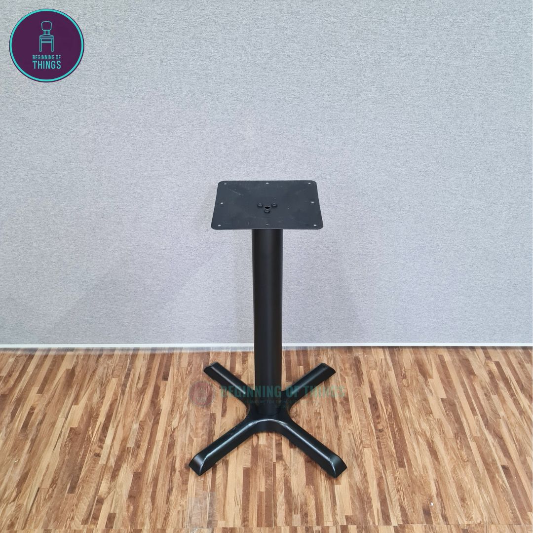 Smooth Cross Base Dining Table Leg