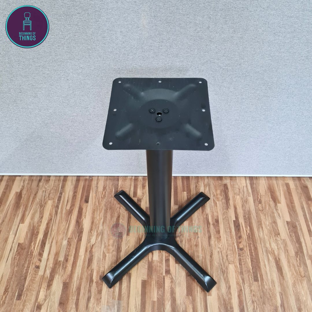 Smooth Cross Base Dining Table Leg