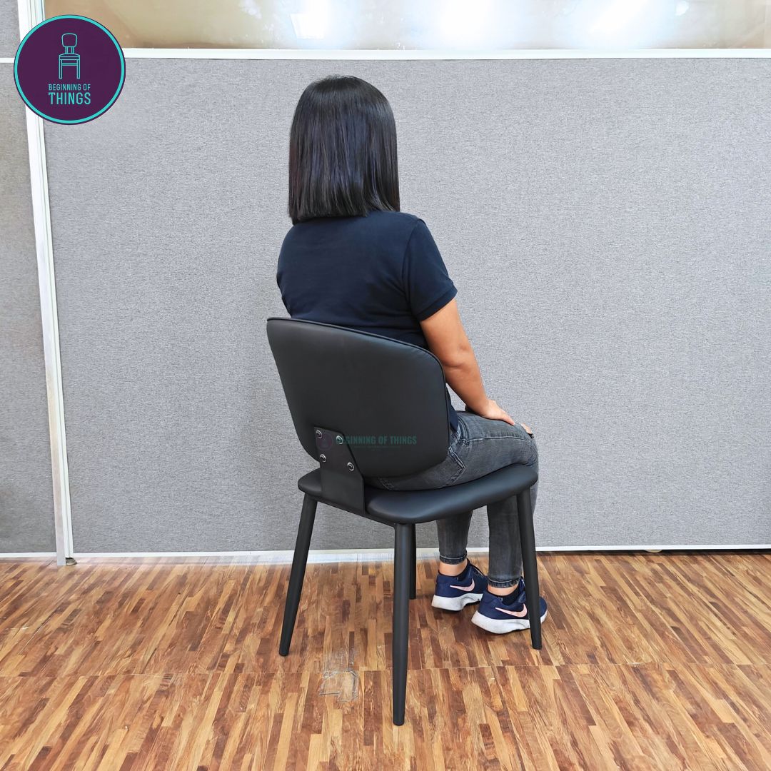 Curved Back Dining Chair
