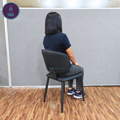 Curved Back Dining Chair