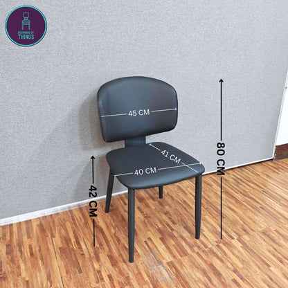 Curved Back Dining Chair