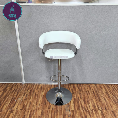 Curved Seat Bar Stool
