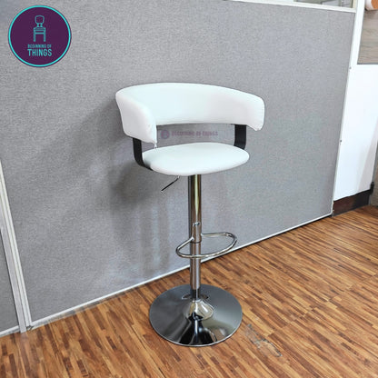 Curved Seat Bar Stool