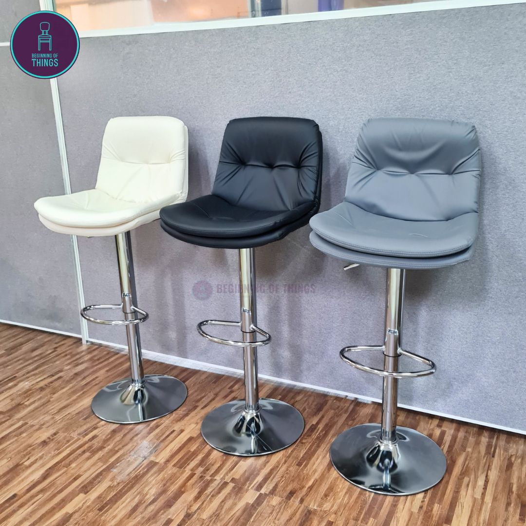 Double Seat Padded Bar Stool