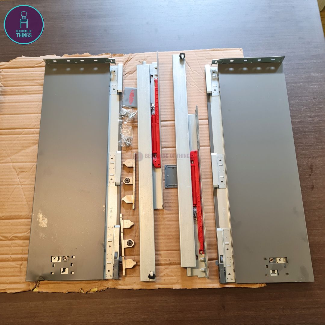 Concealed Drawer Slide per pair
