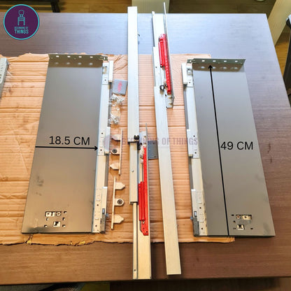 Concealed Drawer Slide per pair