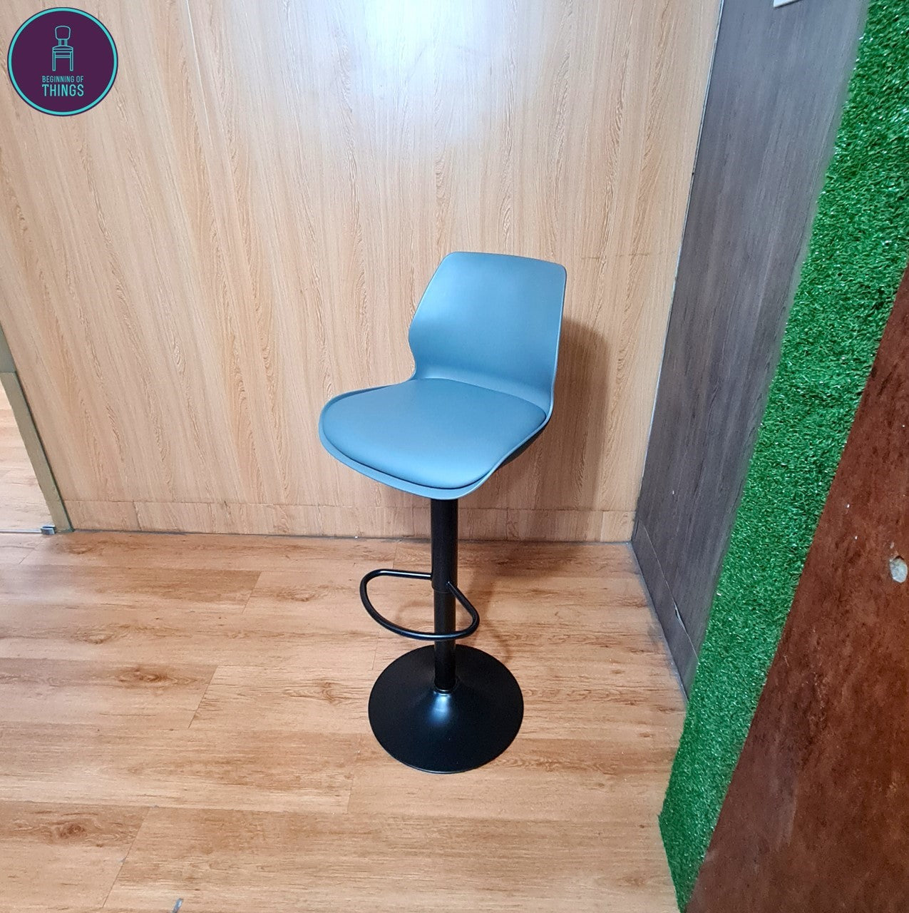 High Back Padded Bar Stool