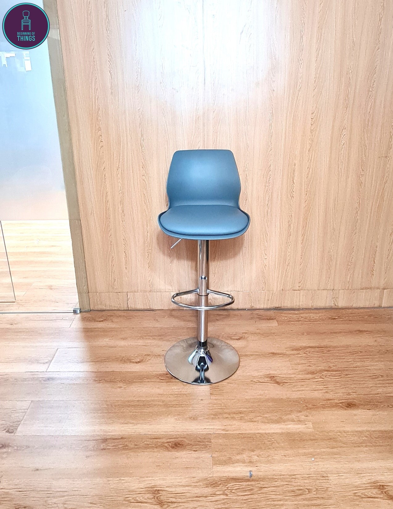 High Back Padded Bar Stool