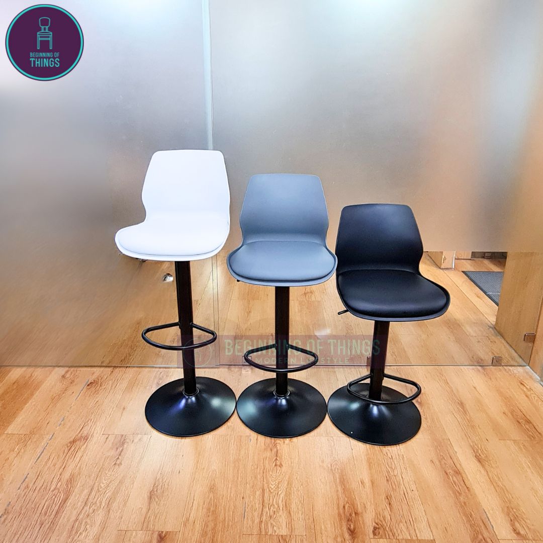 High Back Padded Bar Stool