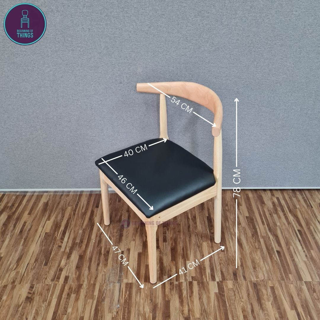 Horn Chair Wooden Frame