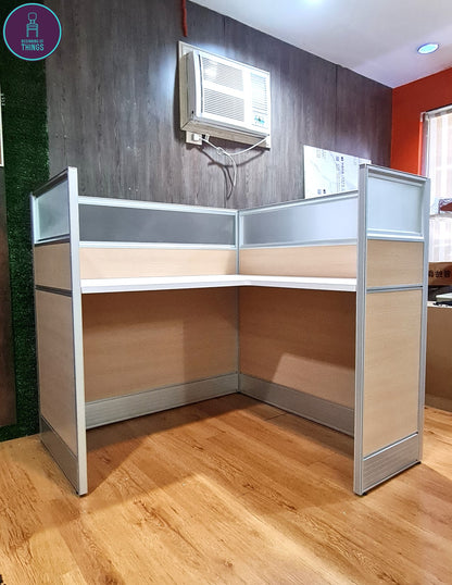 Office Partition L-Type Cubicle Work Station