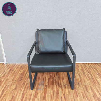 Lounge Chair with Metal Frame