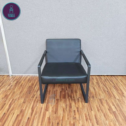 Lounge Chair with Metal Frame