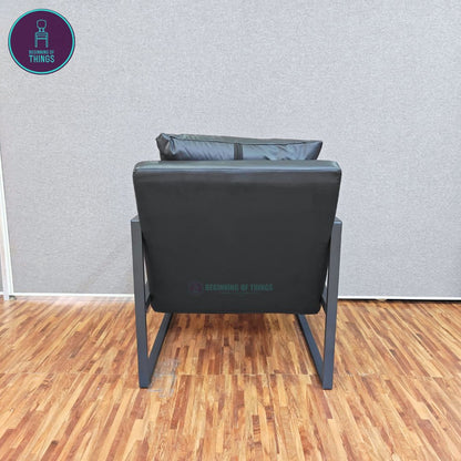 Lounge Chair with Metal Frame