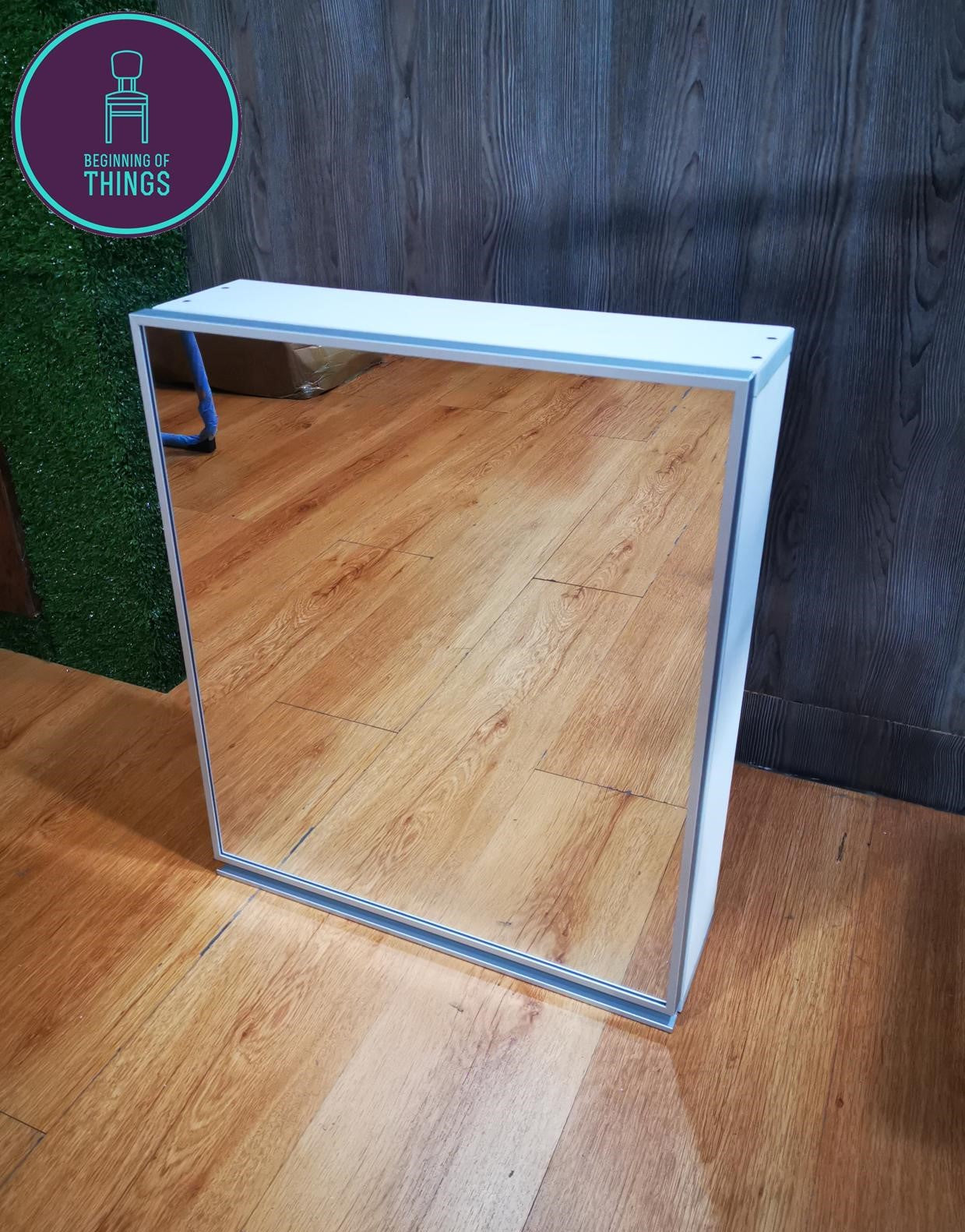 Medicine Wall Cabinet with Mirrored Door 20 x 24 in