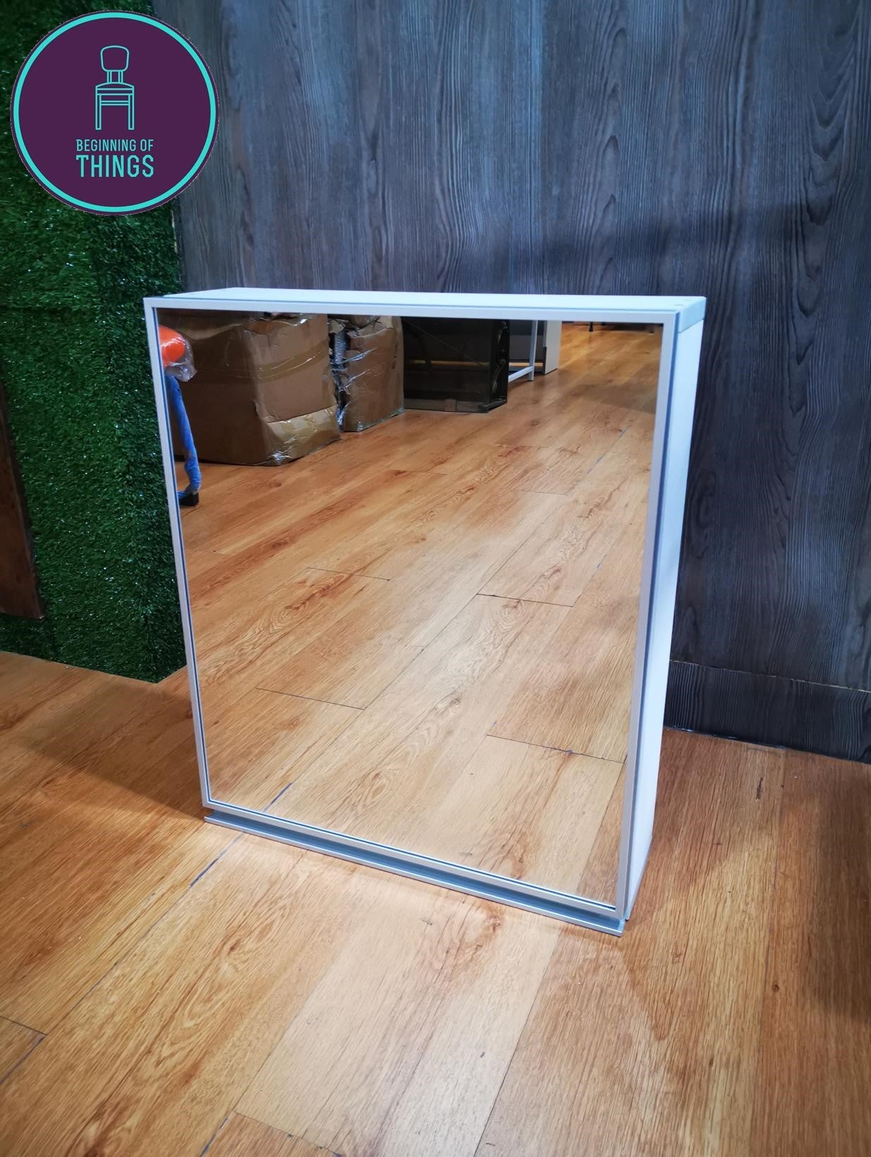 Medicine Wall Cabinet with Mirrored Door 20 x 24 in